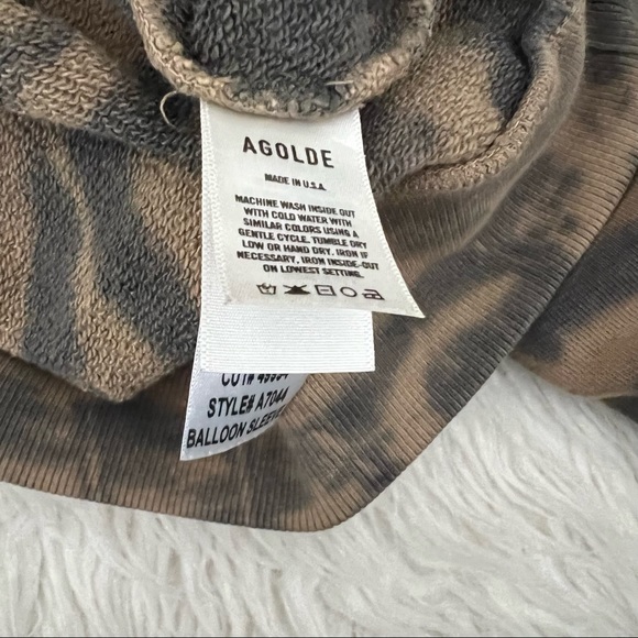 AGOLDE Richie Tie-Dyed Sweatshirt - Picture 12 of 13